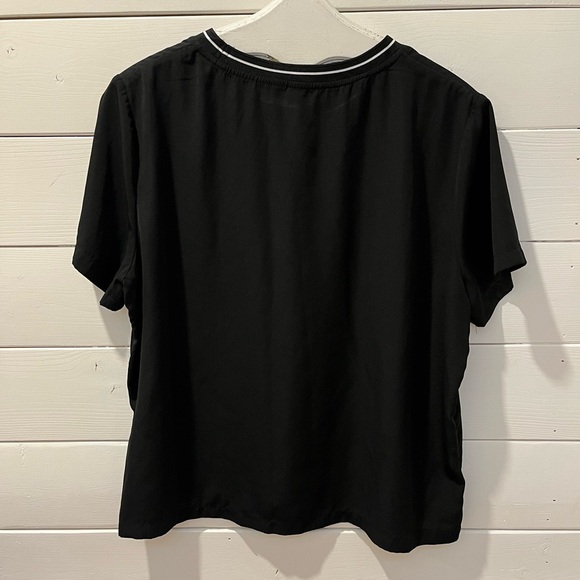 ICÔNE by Simons black blouse, women’s size XL. - Picture 8 of 8